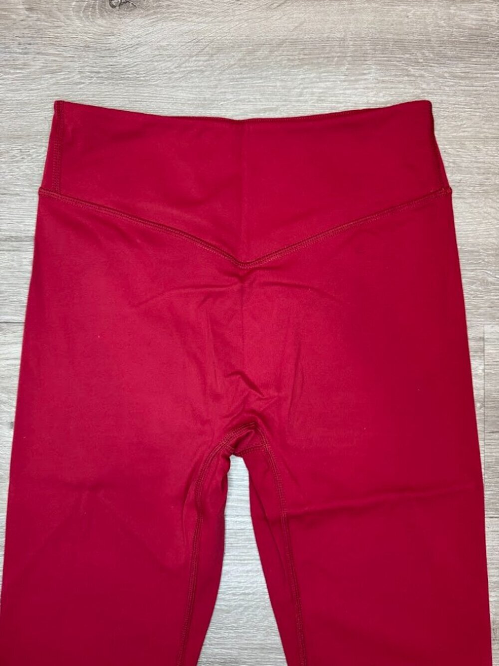 Red Matching 3 Piece Athleisure Set Jacket Leggings Sports Bra - Picture 13 of 16